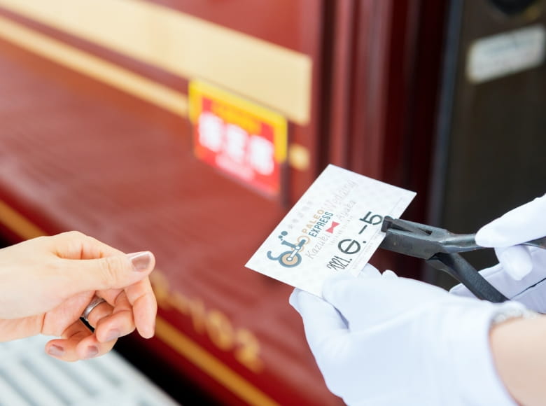 オリジナル乗車証明書の写真